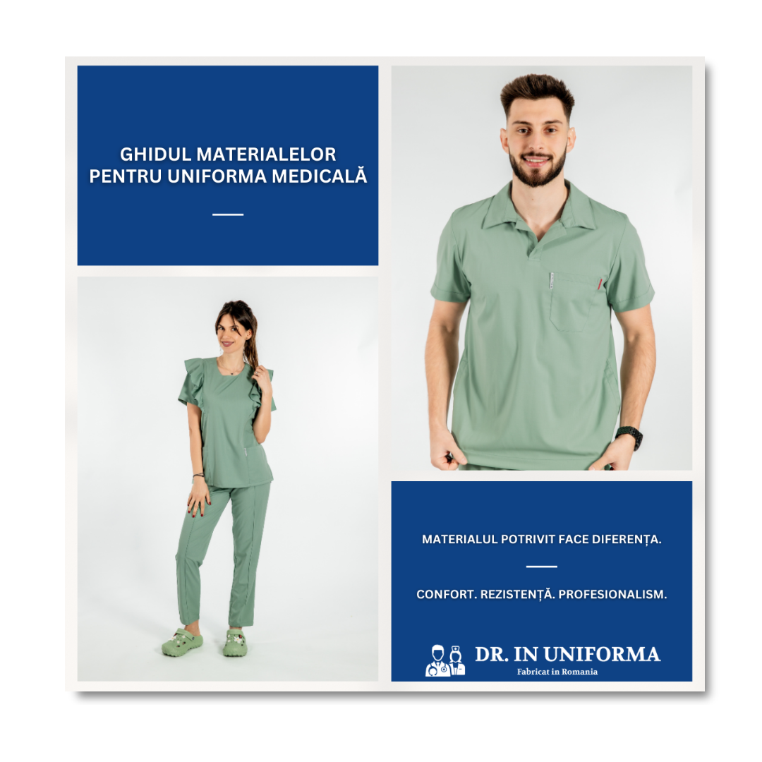 Ghidul materialelor pentru uniforma medicală